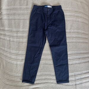 Old Navy Blue Chinos Cotton Blend Boys Straight Leg XL (14-16)